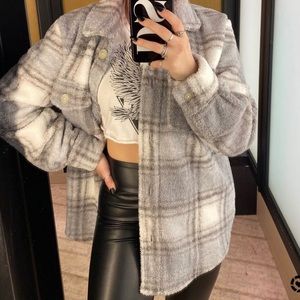 Abercrombie & Fitch Oversize Shirt Jacket